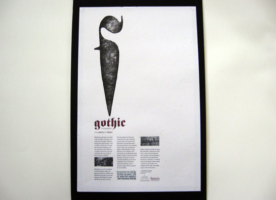 birth of print poster