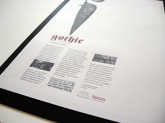 birth of print poster