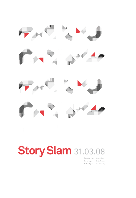 type study poster