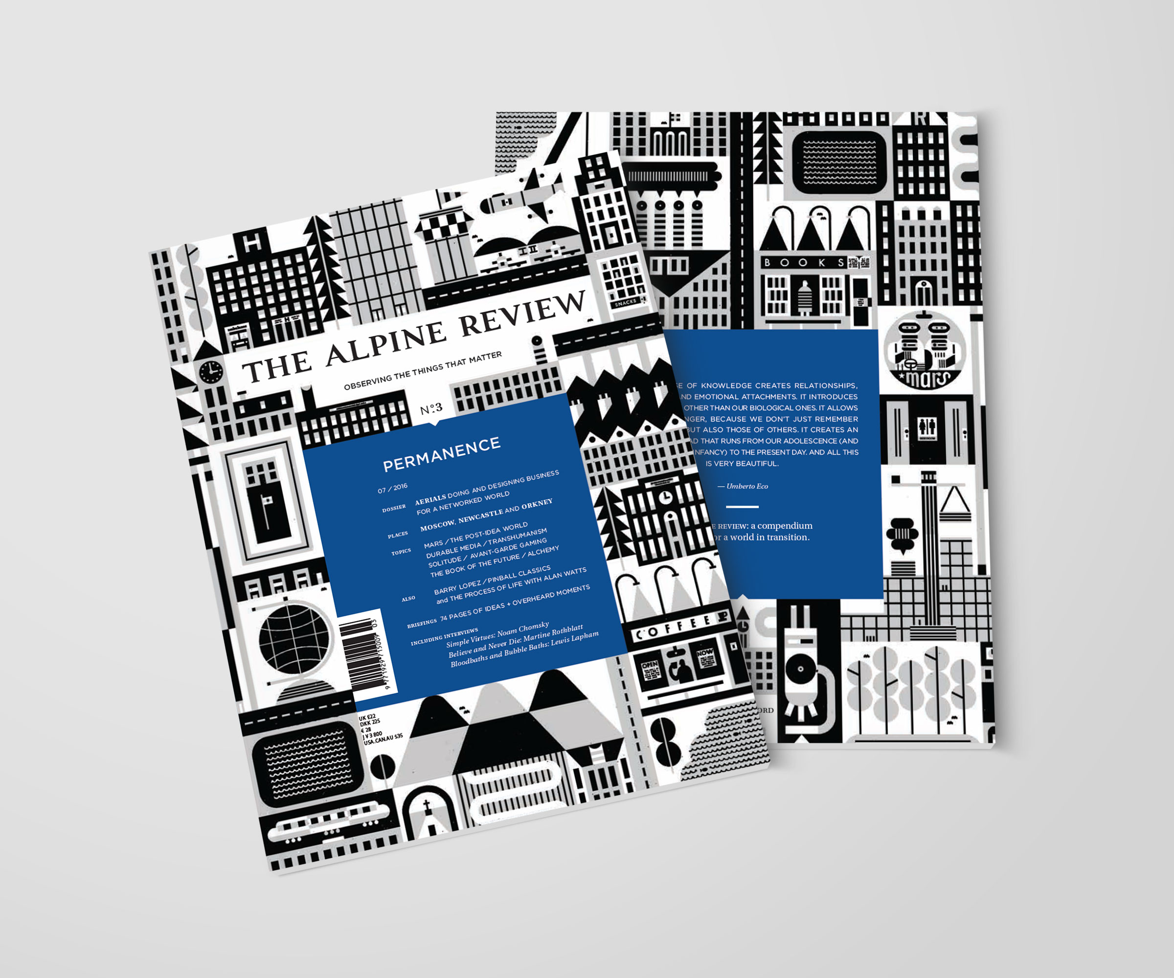 The Alpine Review 3, Editorial Design