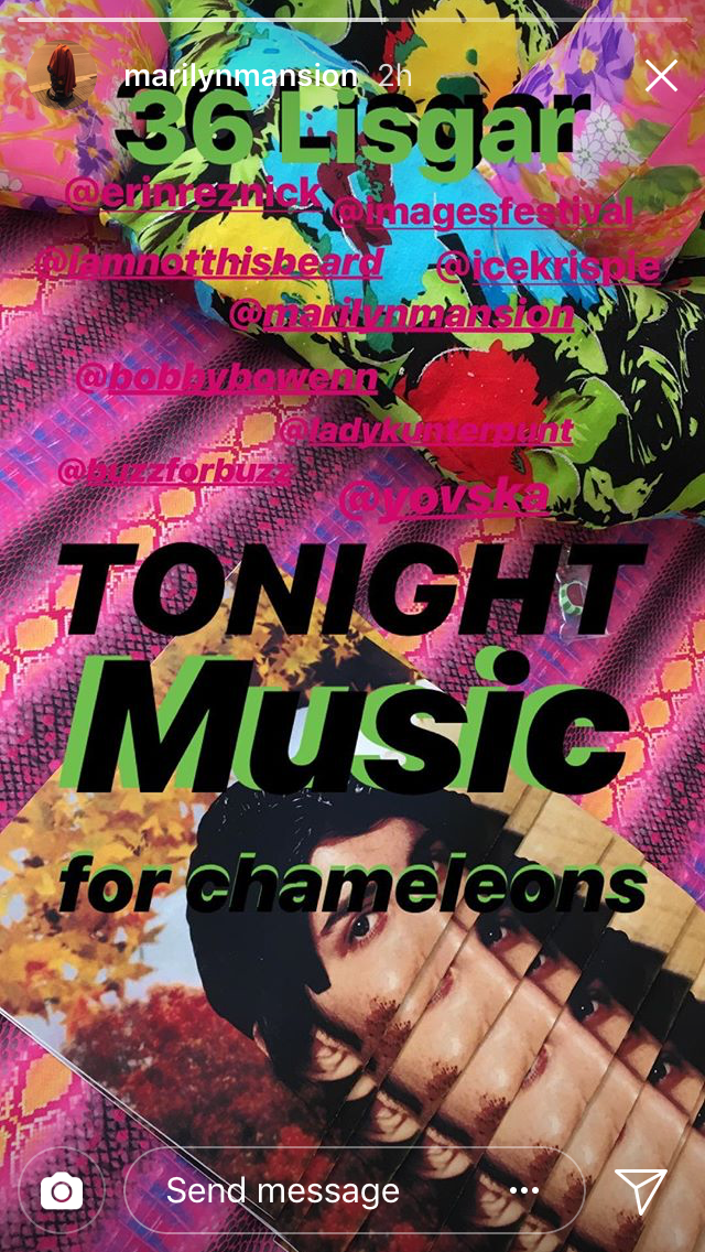 2018, Music for Chameleons, Toronto Media Arts Centre (TMAC)