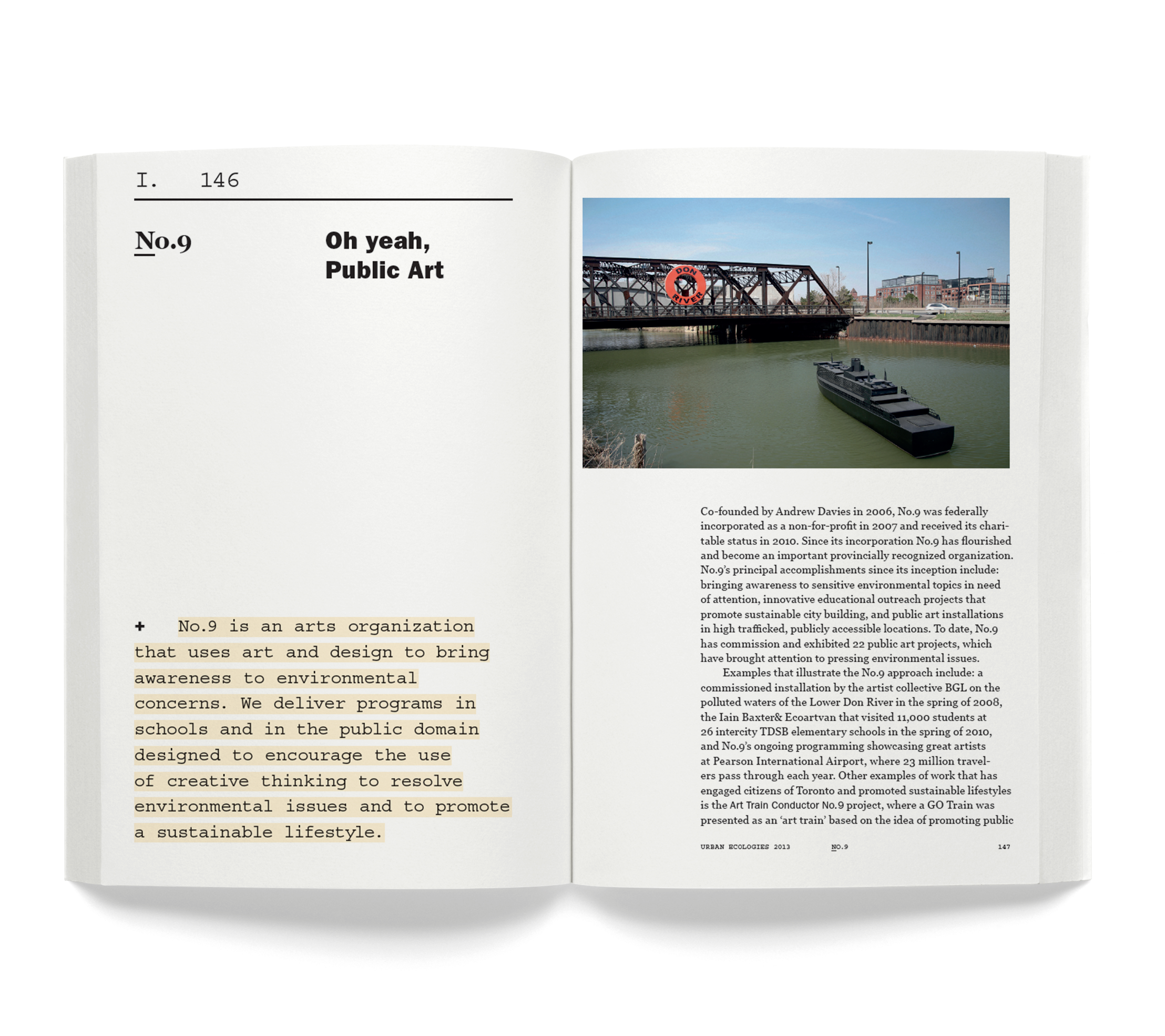 2013 Urban Ecologies Book, 2014-2015