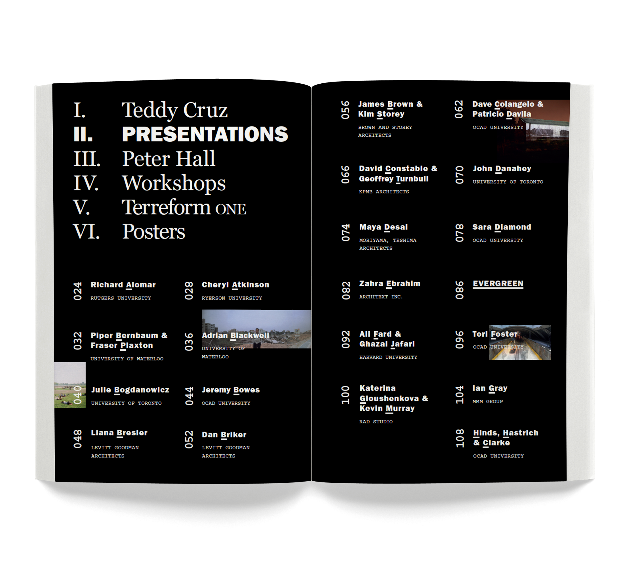 2013 Urban Ecologies Book, 2014-2015
